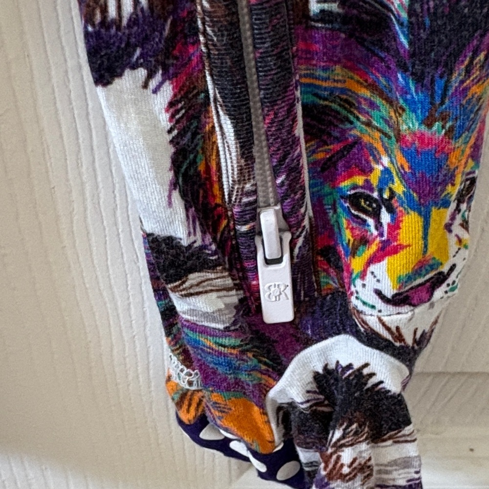 Bums & Roses Bamboo Lion Sleeper - Picture 4 of 8